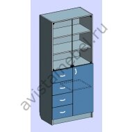 Шкаф для лабораторной посуды ШЛ-2-3 