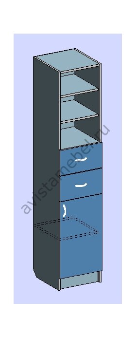 Шкаф ШДПО-1-2 Ависта